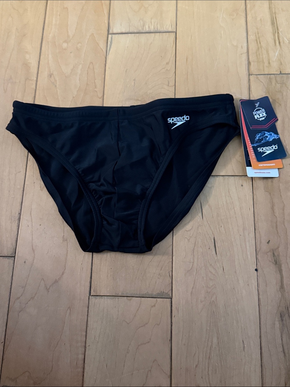 Speedo Men's Black Performance Swim Brief